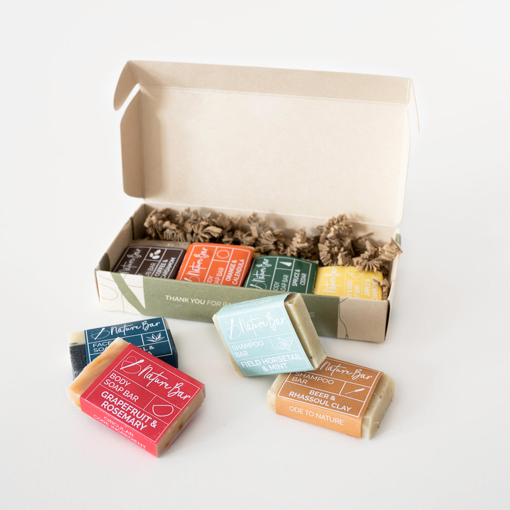 Nature Bar Cadeauset 8 mini soap bars