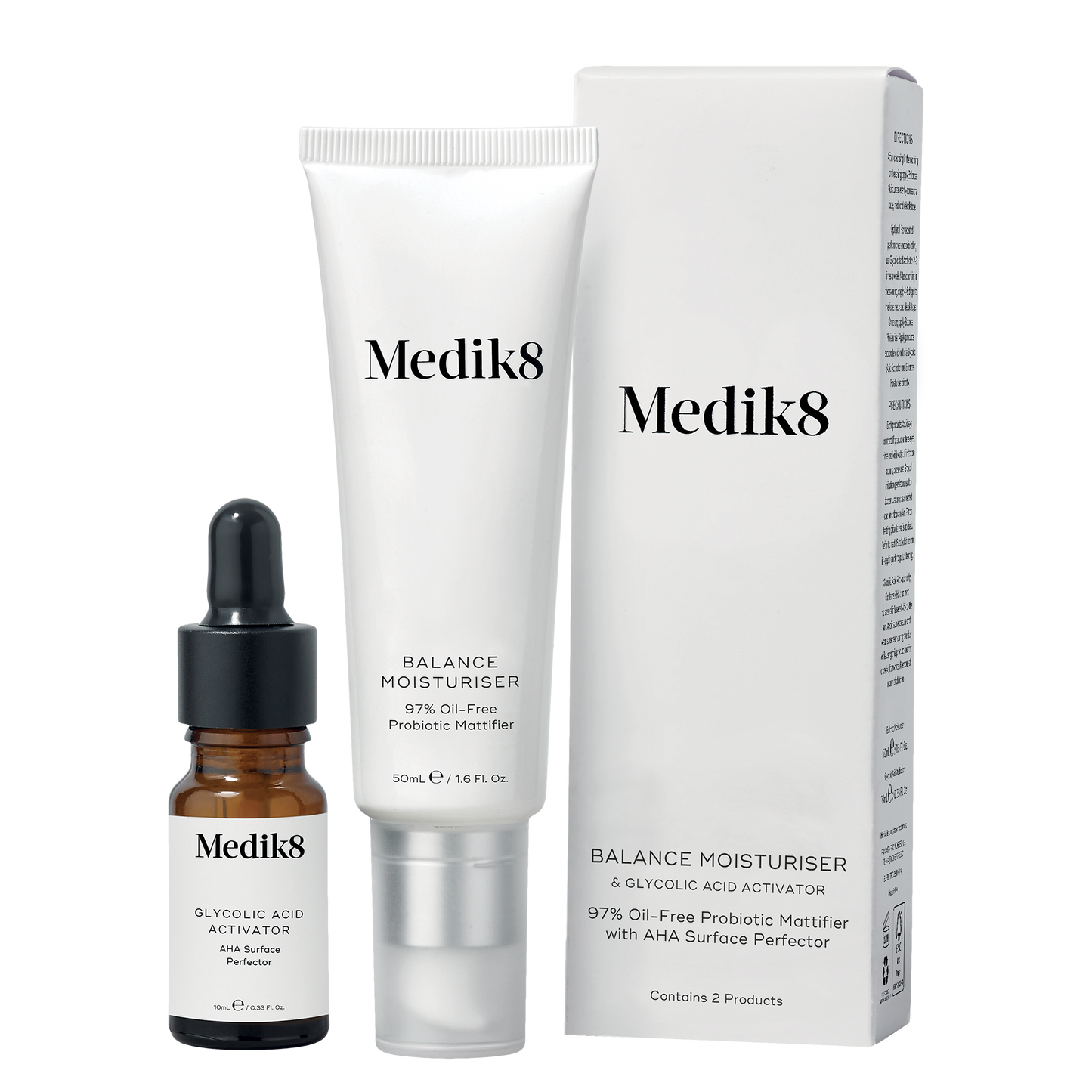 Balance Moisturiser & Glycolic Acid Activator